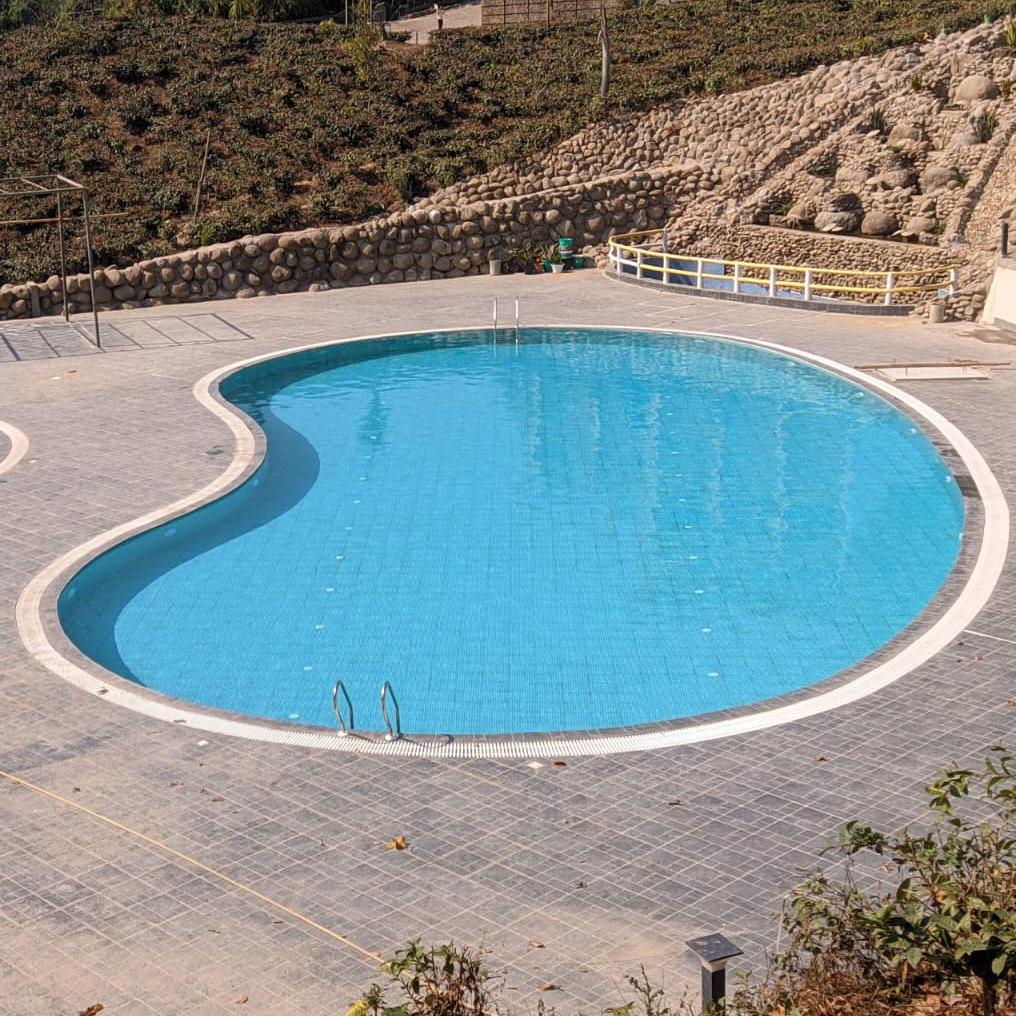Sonajuli Jungle Resort swimming pool left angle view