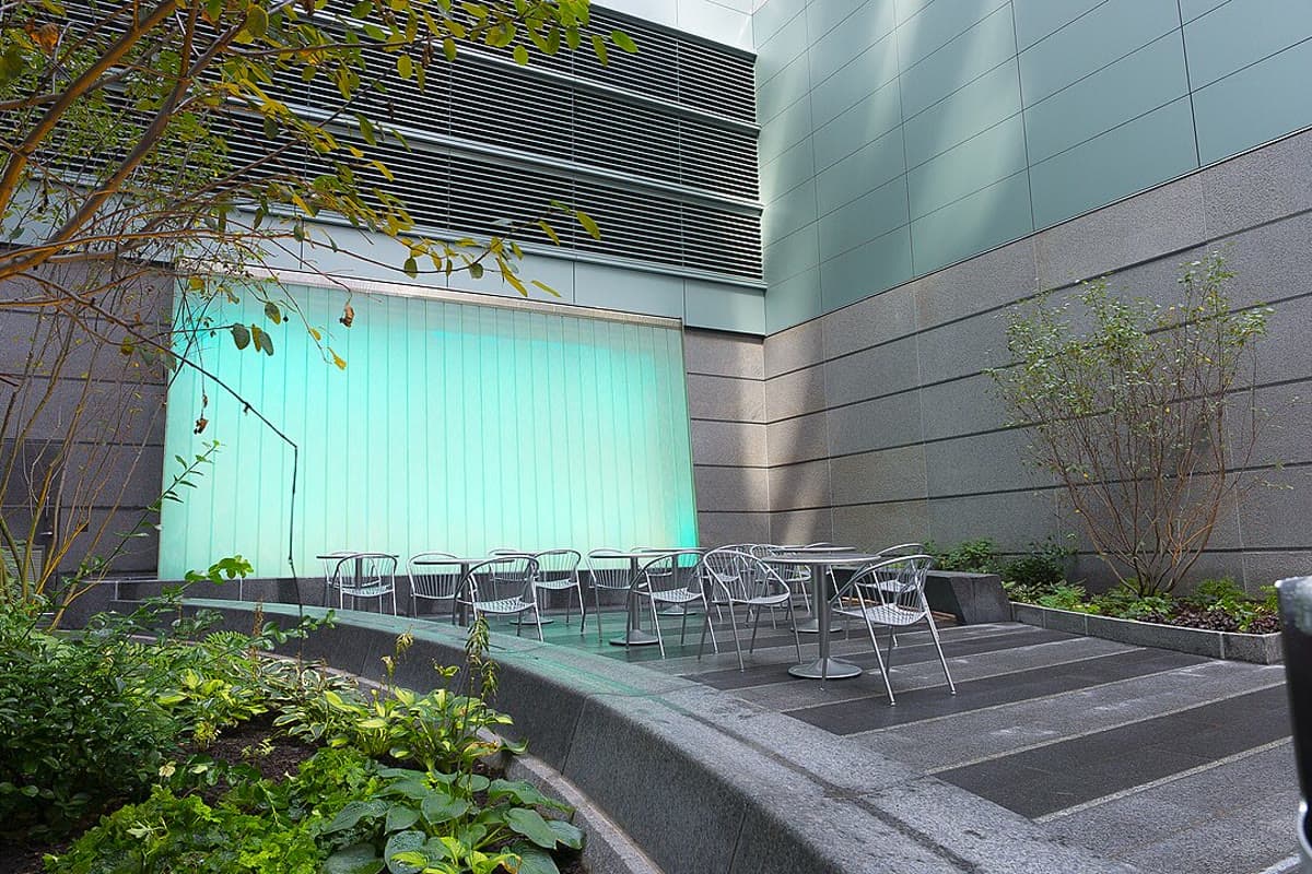 Commercial Corporate Park Cascade & Ring Fountain